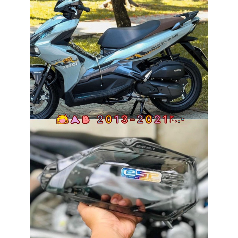 Ốp lọc gió trong suốt Vario - Click - AB - Vision