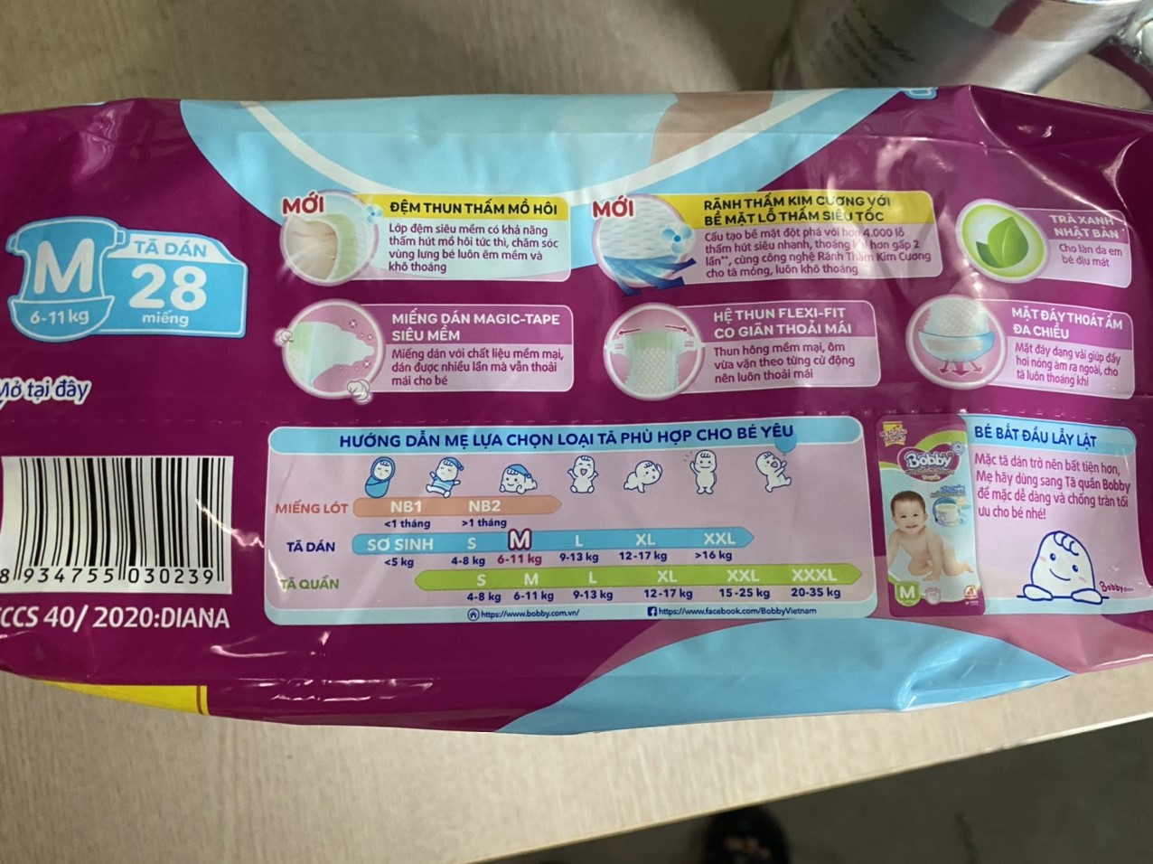 TÃ DÁN BOBBY SIÊU THẤM M28