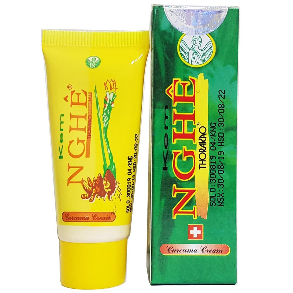 Kem Nghệ Thorakao 10g - ngừa mụn, mờ sẹo, trắng da, giữ ẩm