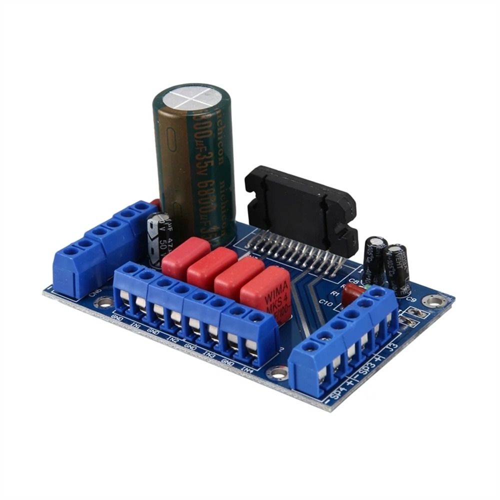 DSFDF 4x41w Bảng âm thanh Tda7388 Bốn kênh Bo mạch khuếch đại Ô tô Khuếch Đại Khuếch Đại công suất Mô-đun bộ khuếch đại