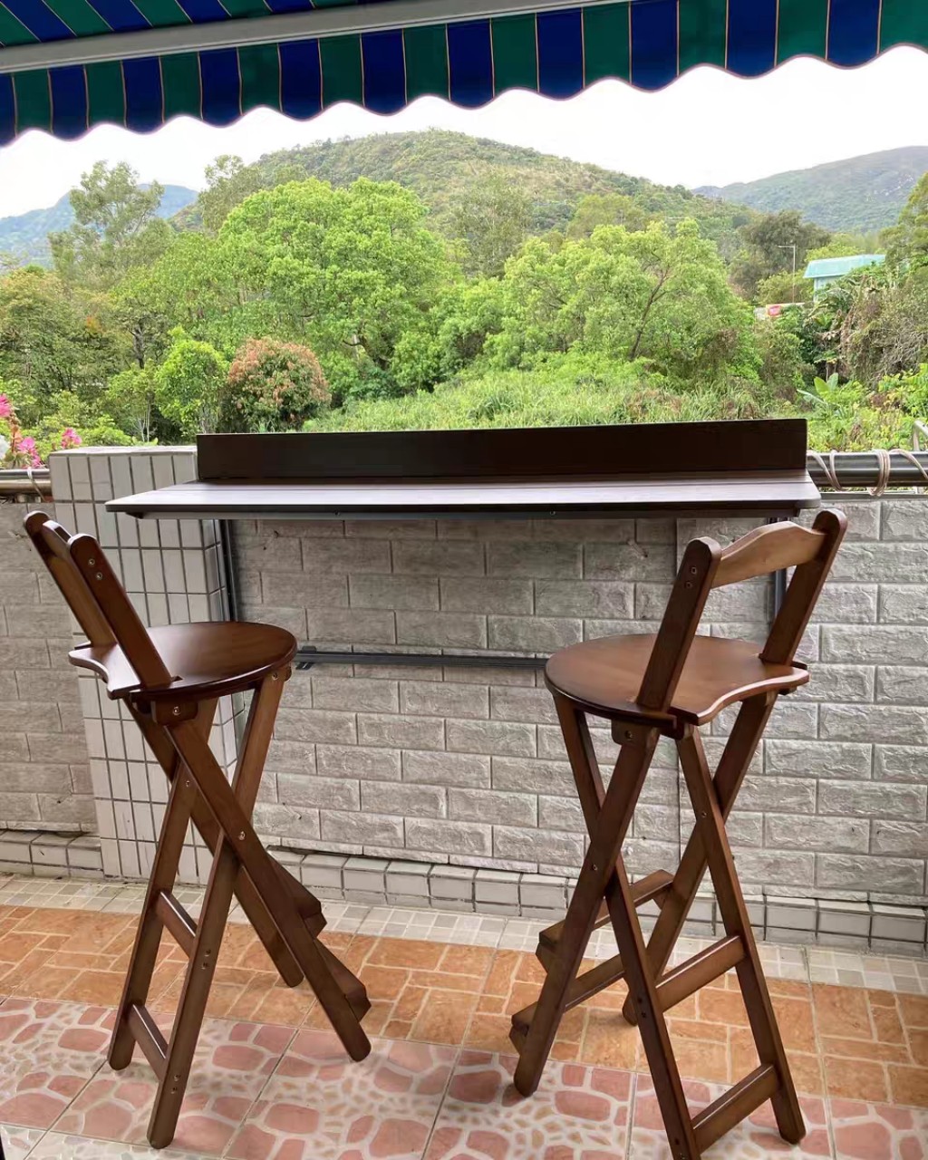 Ghế quầy bar chất liệu bằng tre