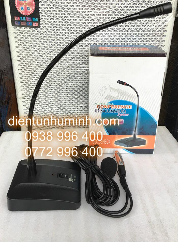 Micro Hội Nghị Sunrise SM -130 - micro cổ ngỗng - micro cổ cò