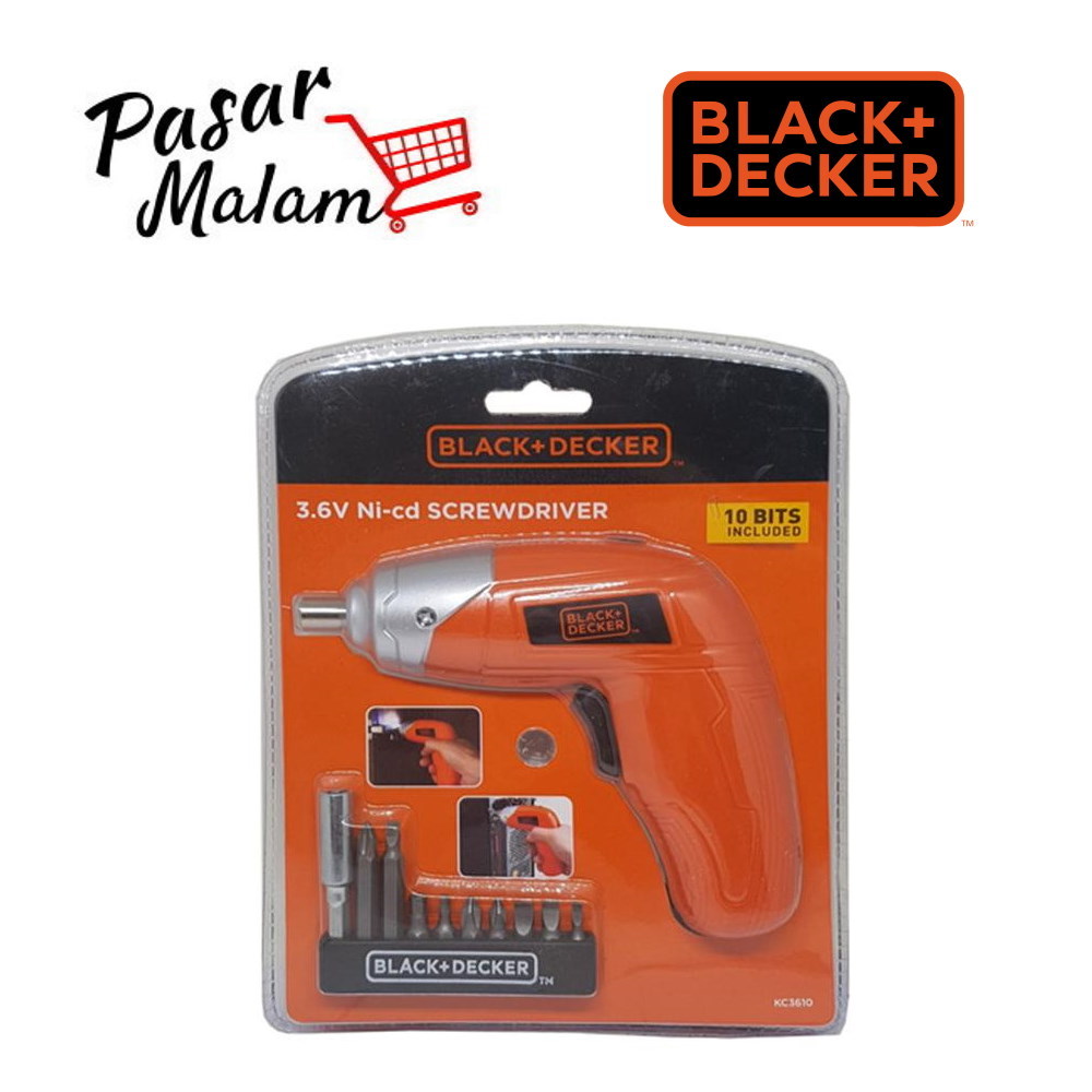Black \u0026 Decker 3.6V NI-CD Screwdriver 