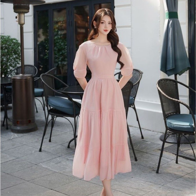 JOVEN Đầm Alice Cao Cấp Nhẹ Nhàng Nữ Tính
