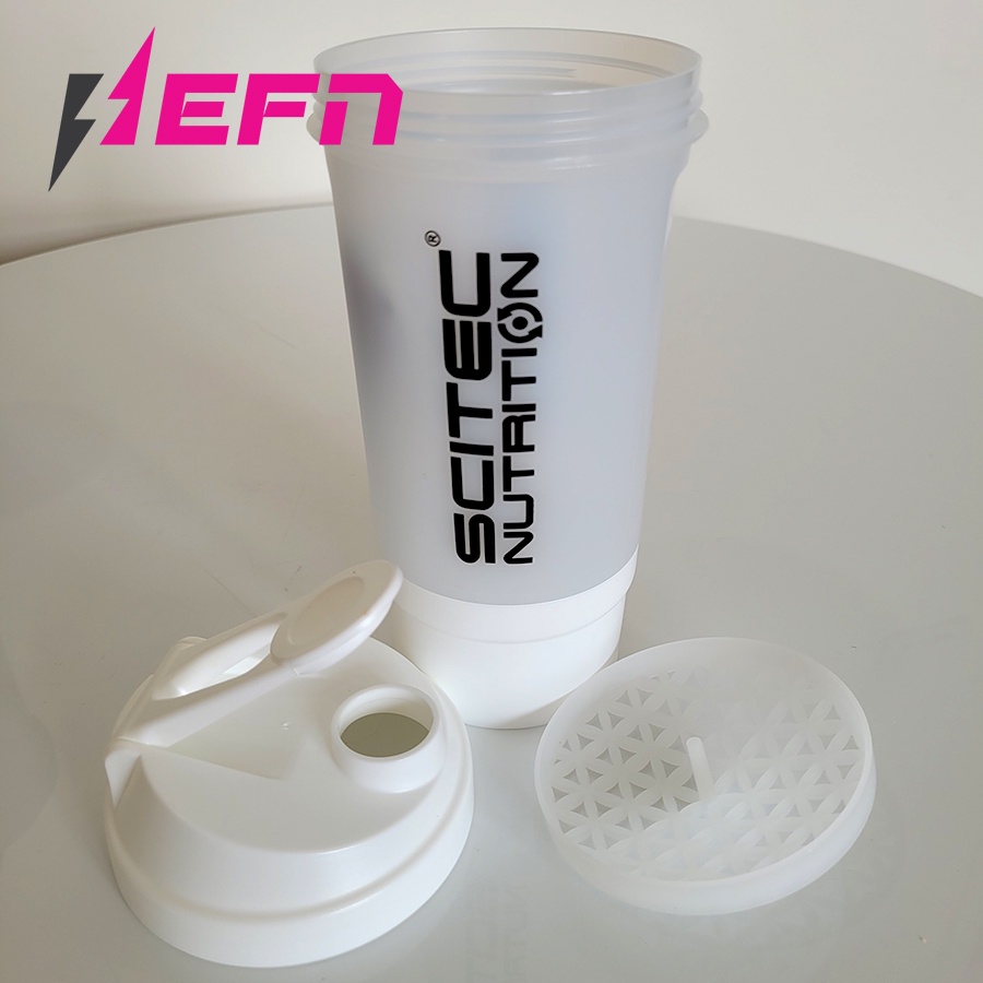 Bình Lắc 2 Ngăn | Shaker Scitec 500 ML