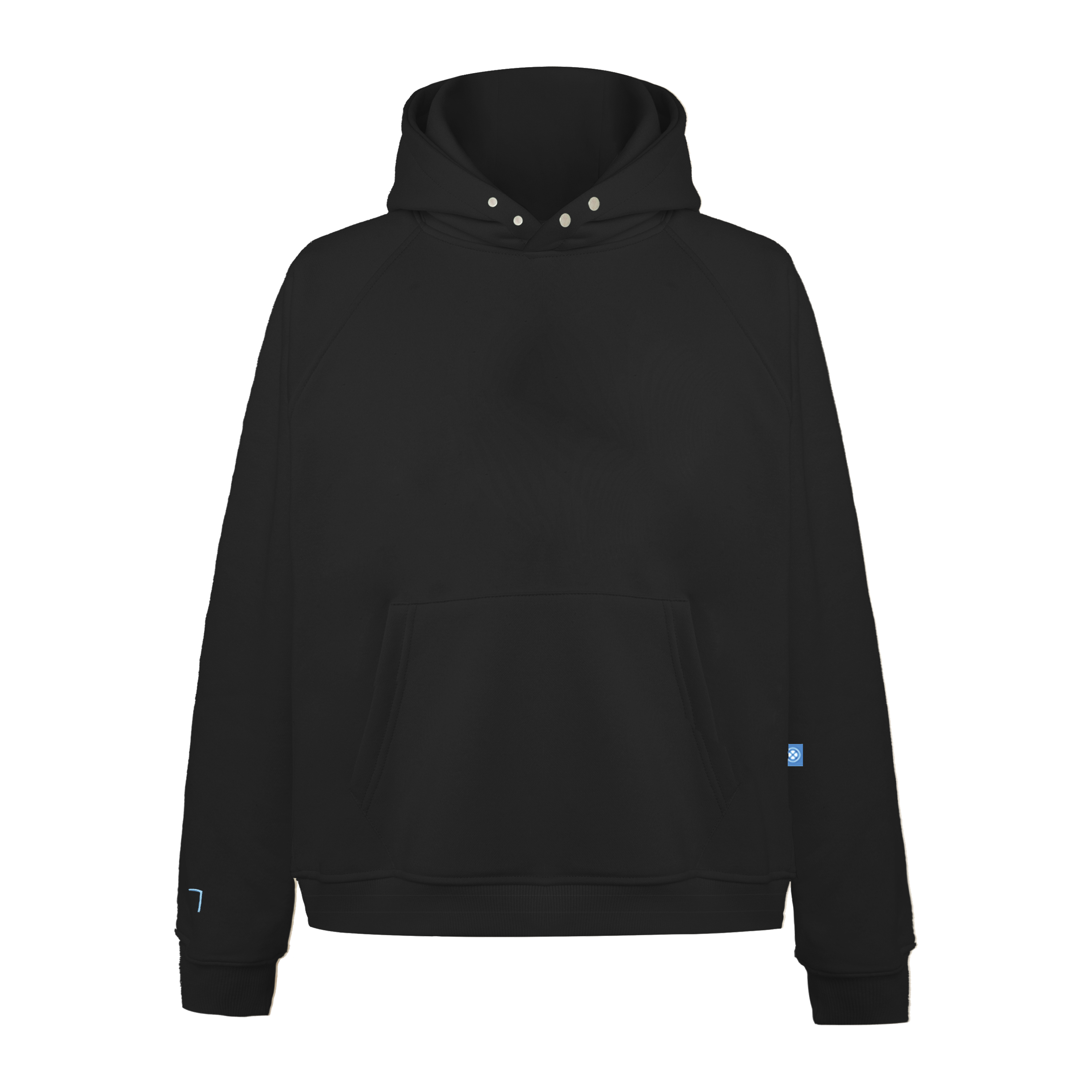 7MILLIONS áo khoác Hoodie Basic Formal / Màu đen