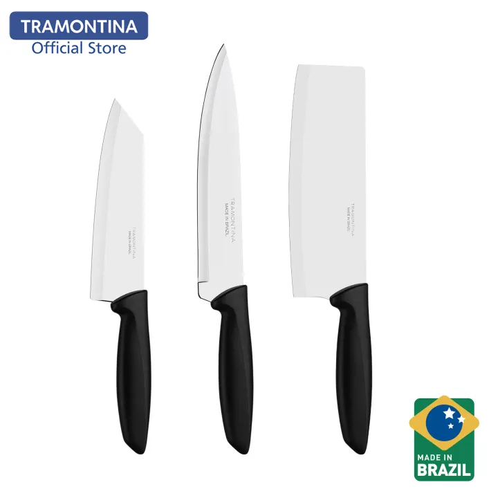 Tramontina Knife Set Meat Knife Cook Knife And Cleaver Plenus Lazada Singapore