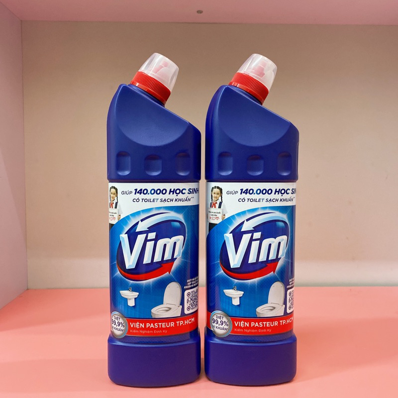 Nước tẩy bồn cầu vim diệt khuẩn