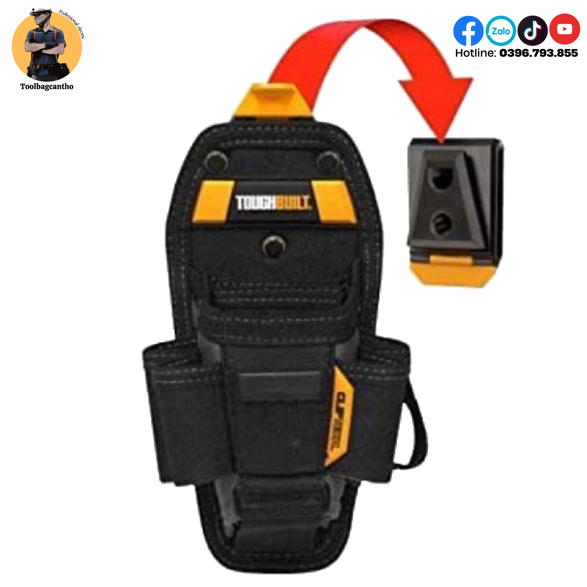 Túi đồ nghề điện Toughbuilt TB - CT - 36 - M7