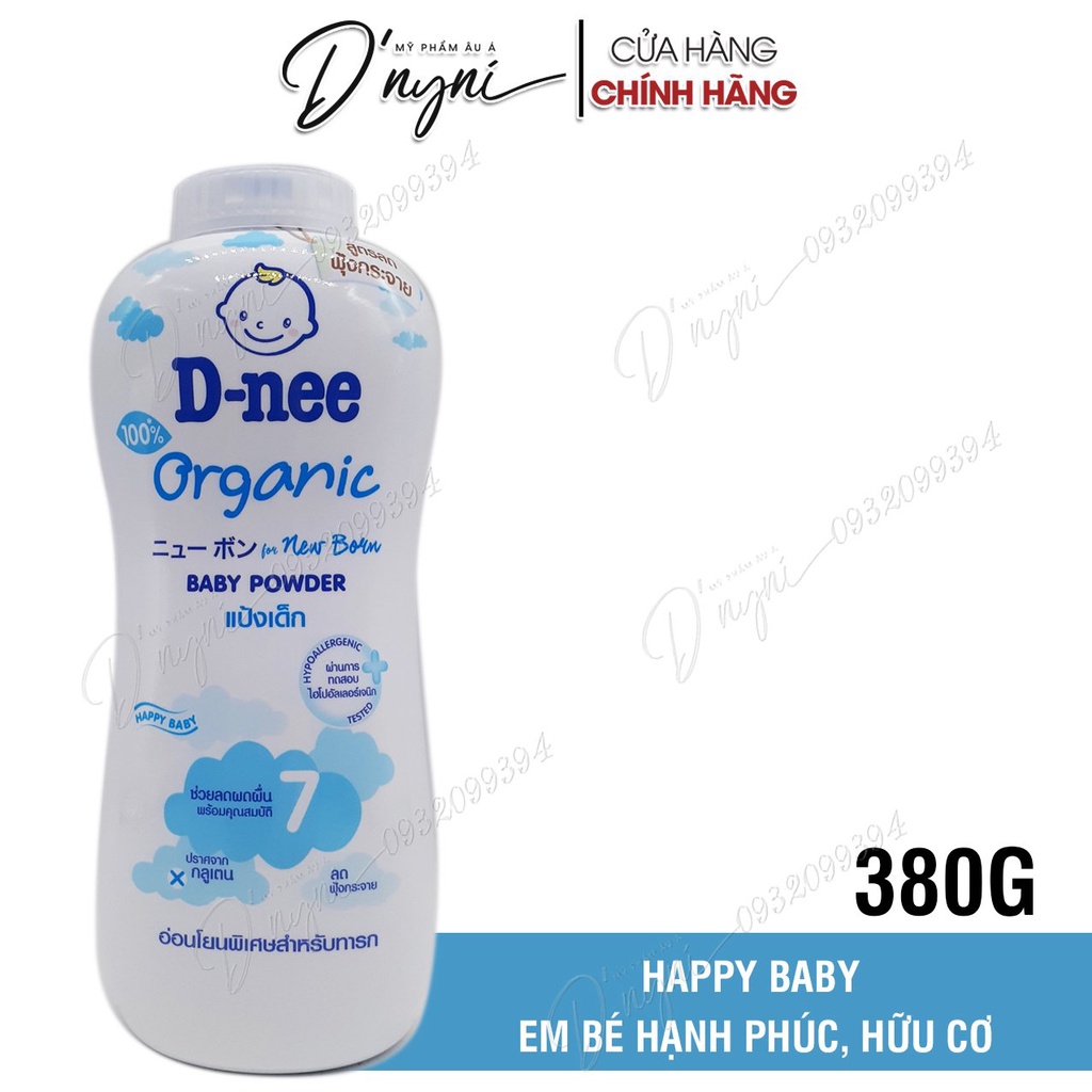Phấn rôm d-nee pure/d-nee kids cho bé từ 0-3 tuổi 400g - thái lan
