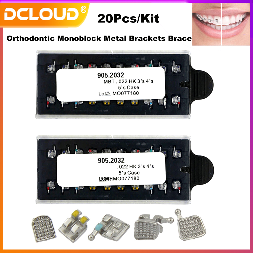 Wenefang%20Fashion%2020Pcs%20OC%20Dental%20Orthodontics%20Brackets%20Metal%20Braces%20For%20Teeth%20Mini%20Roth/MBT%20022/018%20345%20Hooks%20Dentist%20Materials%20Therapy%20Products%20-%20Image%202