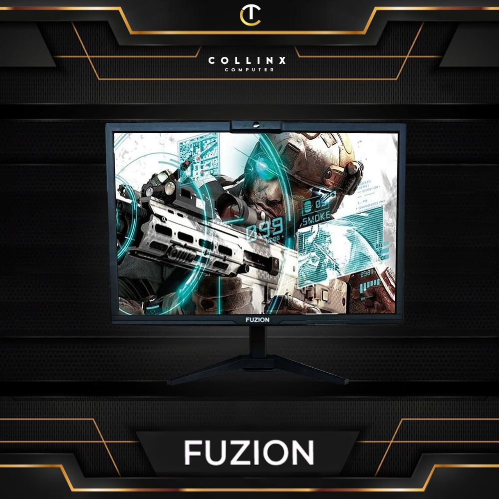 FUZION 19 inches 75Hz Monitor | Webcam 