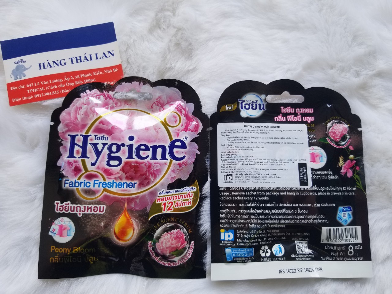 Túi Thơm Hygiene Thái Lan nhiều mùi thơm