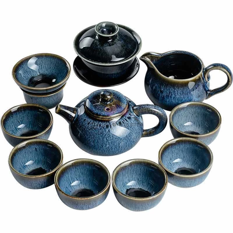 Bộ ấm chén pha trà phong cách trung hoa cao cấp