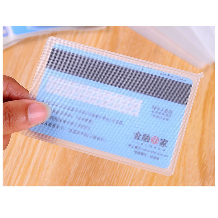 5 cái túi đựng thẻ căn cước công dân, thẻ atm, card visit, cccd (trong suốt)