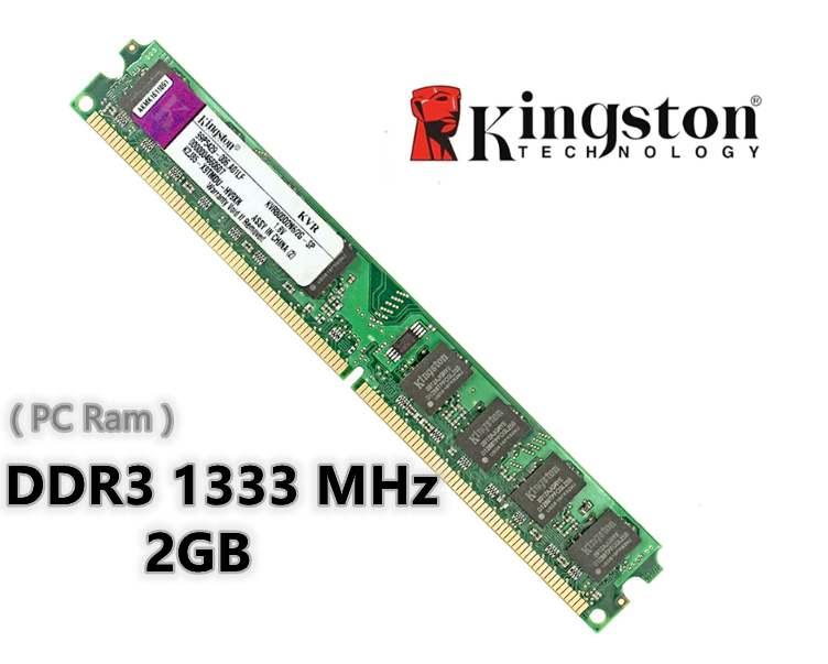 READY STOCK】Kingston RAM DDR3 1333MHZ 2GB PC Module DIMM RAM (Refurbished) Lazada