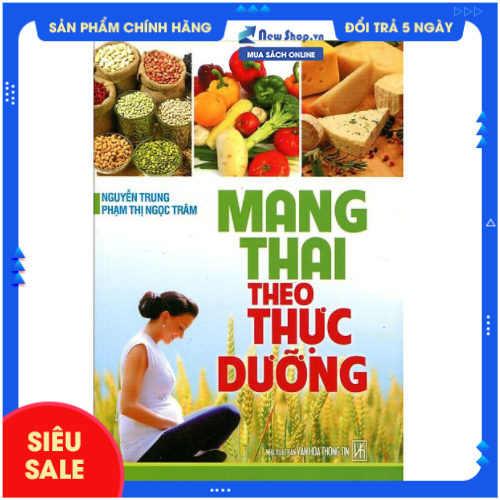Sách - mang thai theo thực dưỡng - newshop