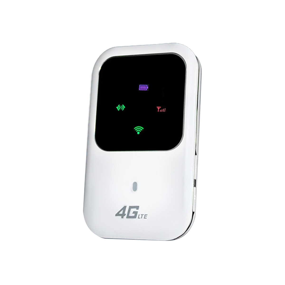 1Set MiFi Pocket 4G WiFi Router Car Mobile Wifi Wireless Hotspot White with Sim Card Slot Wireless MiFi