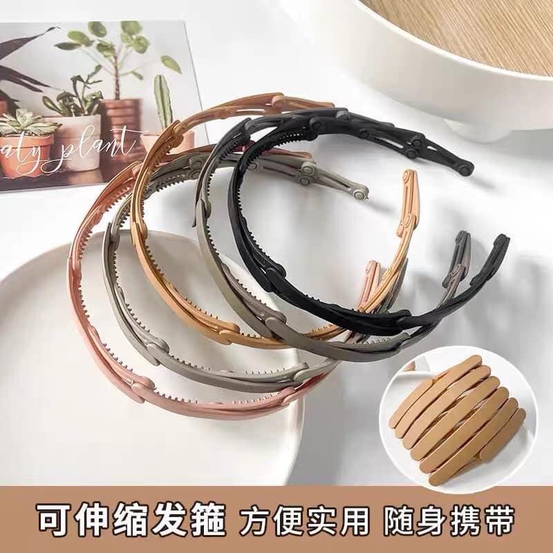 Bờm tóc co giãn gấp gọn