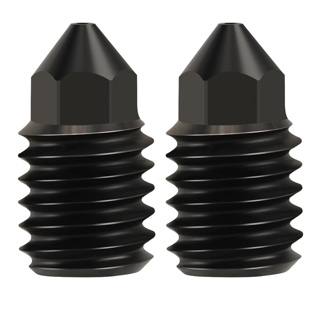 【Top-Rated Product】500鈩?Hardened Steel High-Temperature Nozzle For Bambu Lab X1 X1c P1p 3d Printer 0.2/0.4/0.6/0.8/1.0mm For Bambu Upgraded Hotend. 