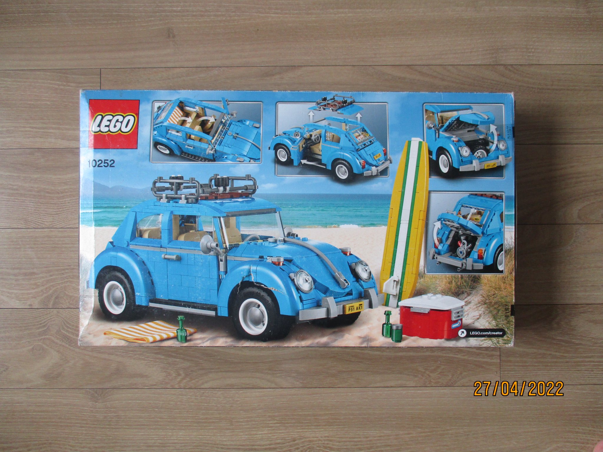 LEGO Creator Expert 10252 Volkswagen Beetle (1167 Pieces) (Genuine LEGO)