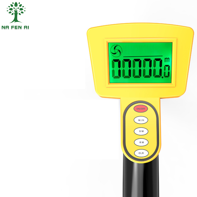 Mechanical distance measuring wheel outdoor digital display hand push roller measuring wheel electronic distance meter meter meter engineering measuring ruler