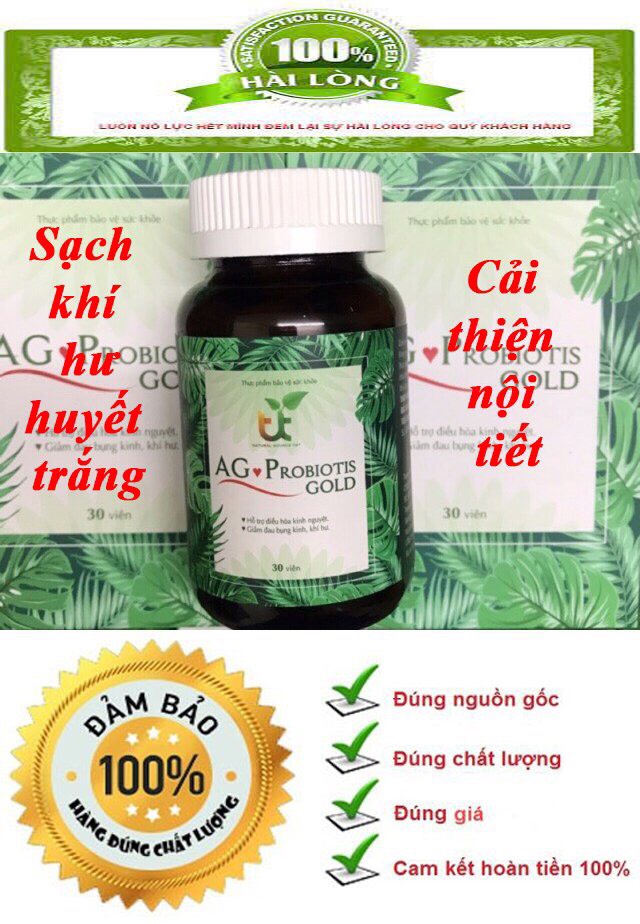 MEN PHỤ KHOA AG PROBIOTIC ĐÁNH TAN NỖI LO PHỤ KHOA