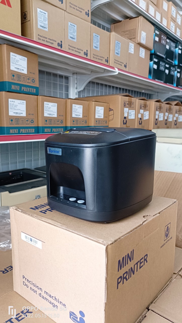 Máy in nhiệt bill Hai Cổng USB và LAN Xprinter Q80b BH 12 tháng