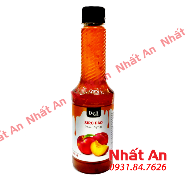 Siro đào/ peach syrup deli 350ml