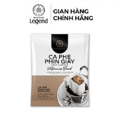 Trung Nguyên Legend Cà Phê Phin Giấy Vietnameses Blend – Gói Drip Coffee Gu Truyền Thống, Đậm Vị Việt