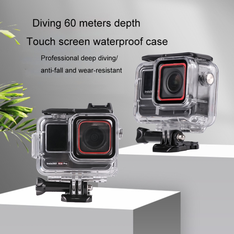 【 Camon Mall 】 60m Underwater Waterproof Housing Case For Insta360 Ace/Insta360 Ace Pro