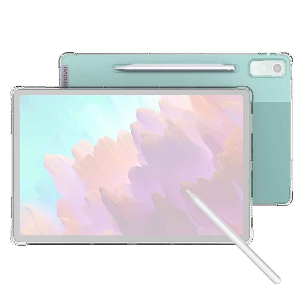 For Lenovo Xiaoxin Pad Pro 12.7 Case 2023 Clear Silicone TPU Tablet Back Cover for Lenovo Tab P12 12.7 TB370FU Funda V0D1. 
