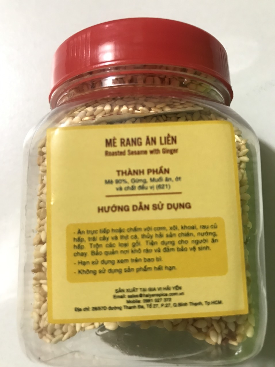Mè Rang Chay Ăn Liền Hải Yến 80 g
