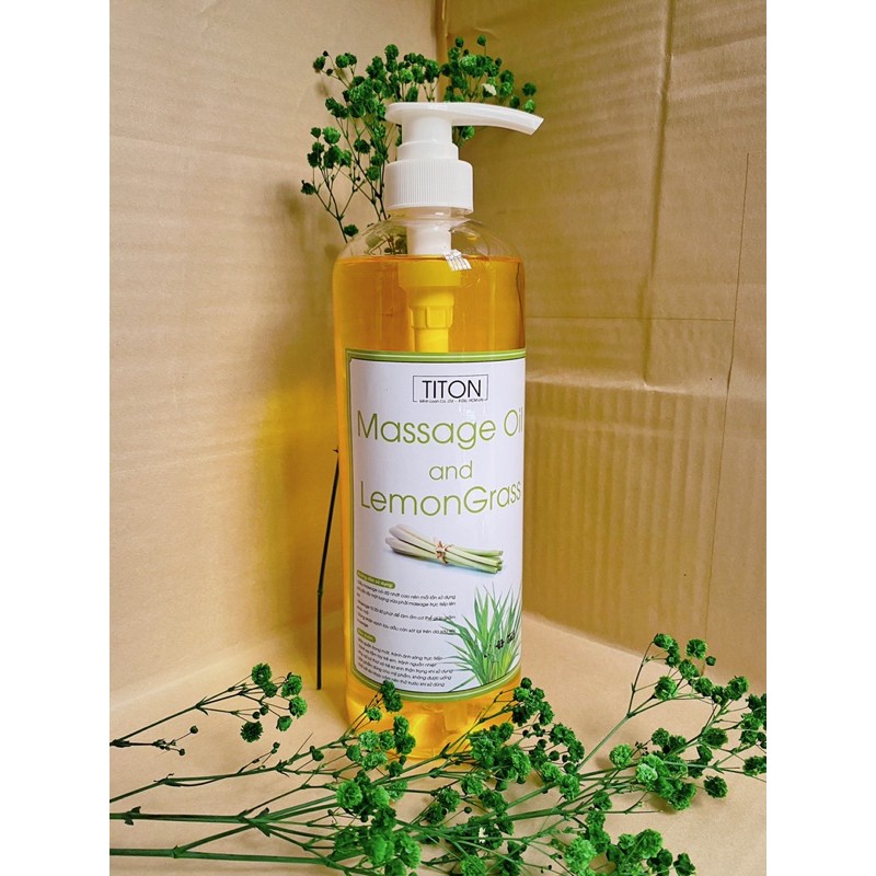 Dầu massage body| Sả Chanh| 500ml