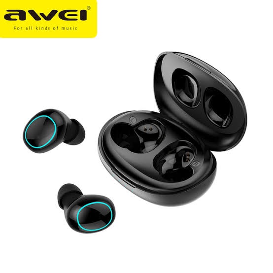 Awei T60 TWS Wireless Earphones ENC In Ear Mini Earbuds Bluetooth 5.1 Smart Noise Reduction Earbuds Headset. 