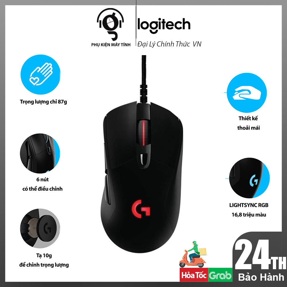 [HCM]Chuột gaming Logitech G403 HERO Wired