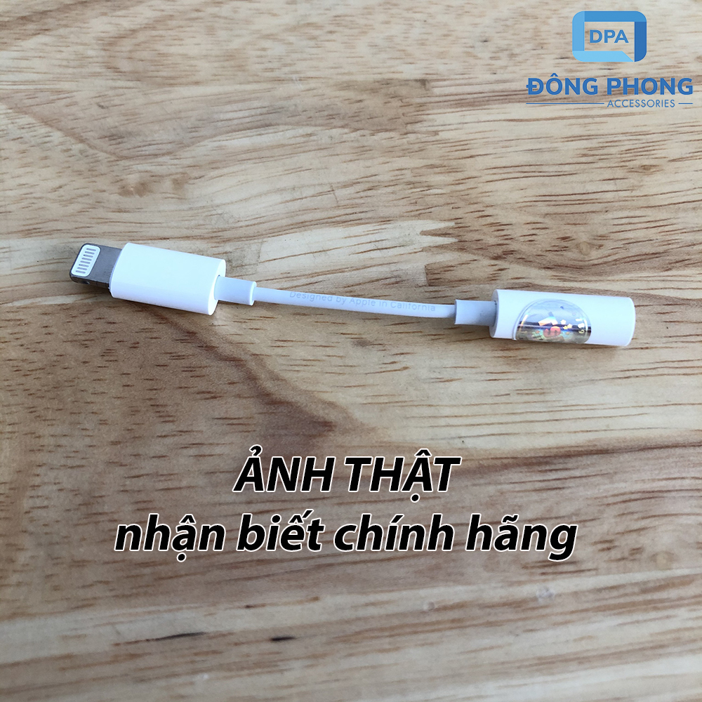Jack Chuyển Cổng Lightning Sang 3.5mm iPhone Zin Bóc Máy