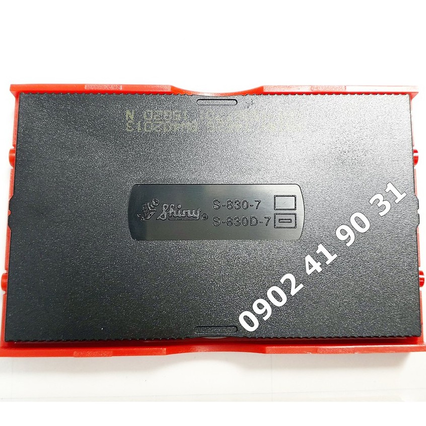 Tampon Dấu Lật Shiny S830 [ Khay Thẻ Mực S-830-7 ]