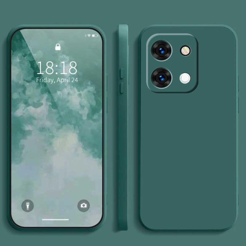 VIVO Y28 4G Liquid Silicon Case Soft TPU Shockproof Full Camera Bumper Back Cover. 