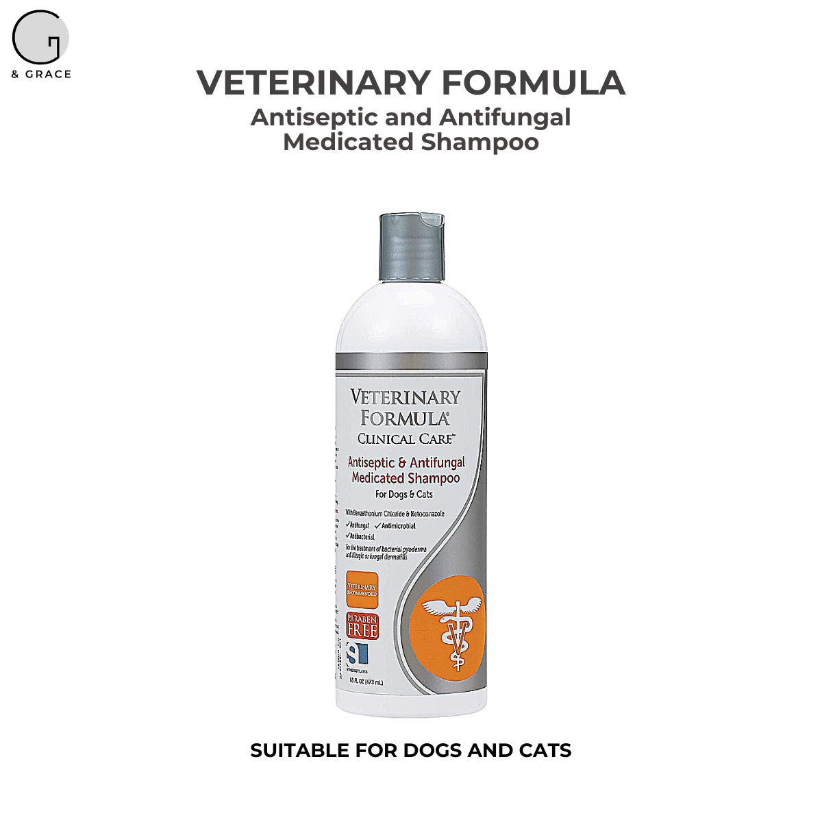Veterinary Formula Clinical Care Antiseptic Antifungal Medicated