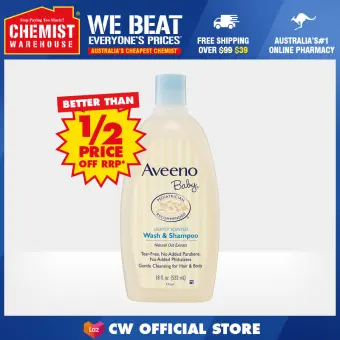aveeno baby wash chemist warehouse