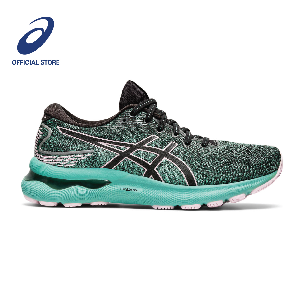 ASICS Women GEL-NIMBUS 24 Running Shoes in Black/Barely Rose | Lazada  Singapore
