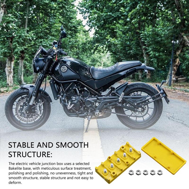 Motorcycle Connection Box Electric E Bike Connection Box Insulation Box Phase Wire Connector ...