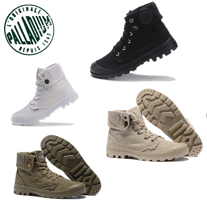 Free shipping Palladium high top casual canvas shoes classic Martin boots for men and women