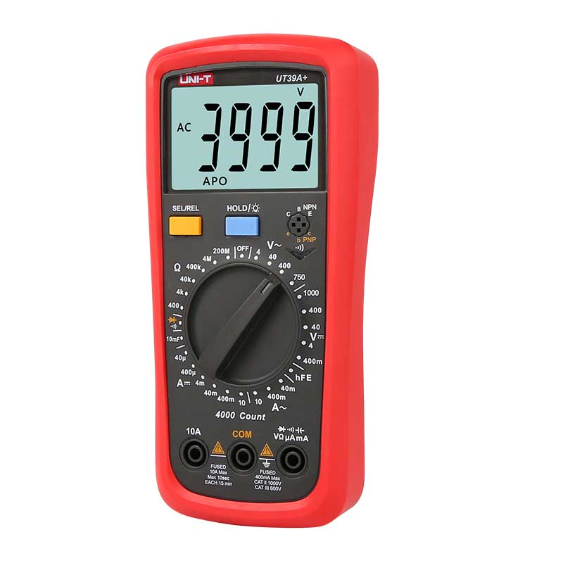 Đồng hồ vạn năng UNI-T UT39A+ (1000V,10A, ±0.5%)