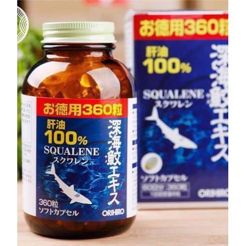 Sụn vi cá mập Orihiro Squalene 360 viên Nhật Bản