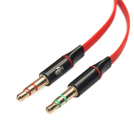 Cáp gộp và chia audio và mic 3.5mm