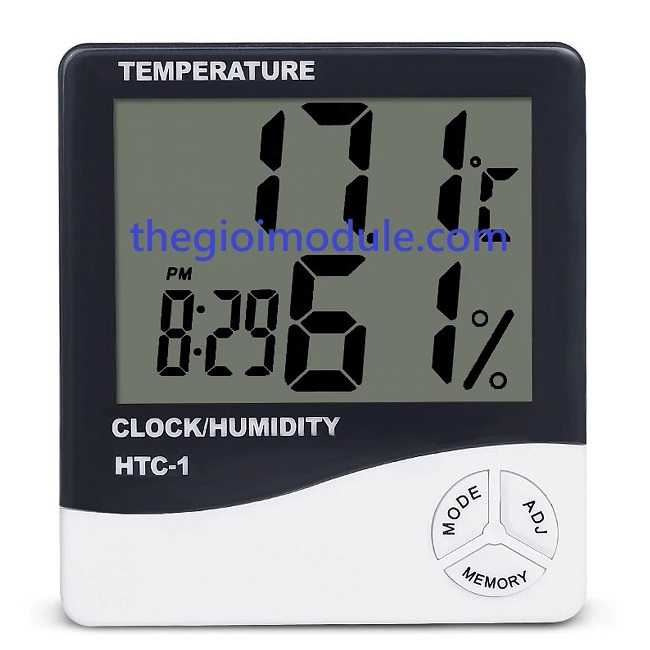Đồng hồ đo nhiệt độ và độ ẩm HTC-1