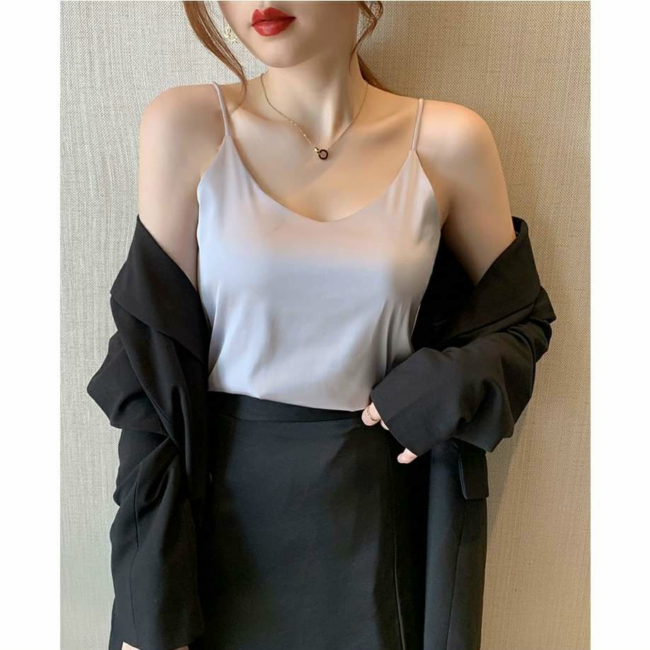 ÁO HAI DÂY MẶC TRONG ÁO VEST.