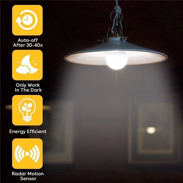 BÓNG LED BULB CẢM ỨNG RADAR